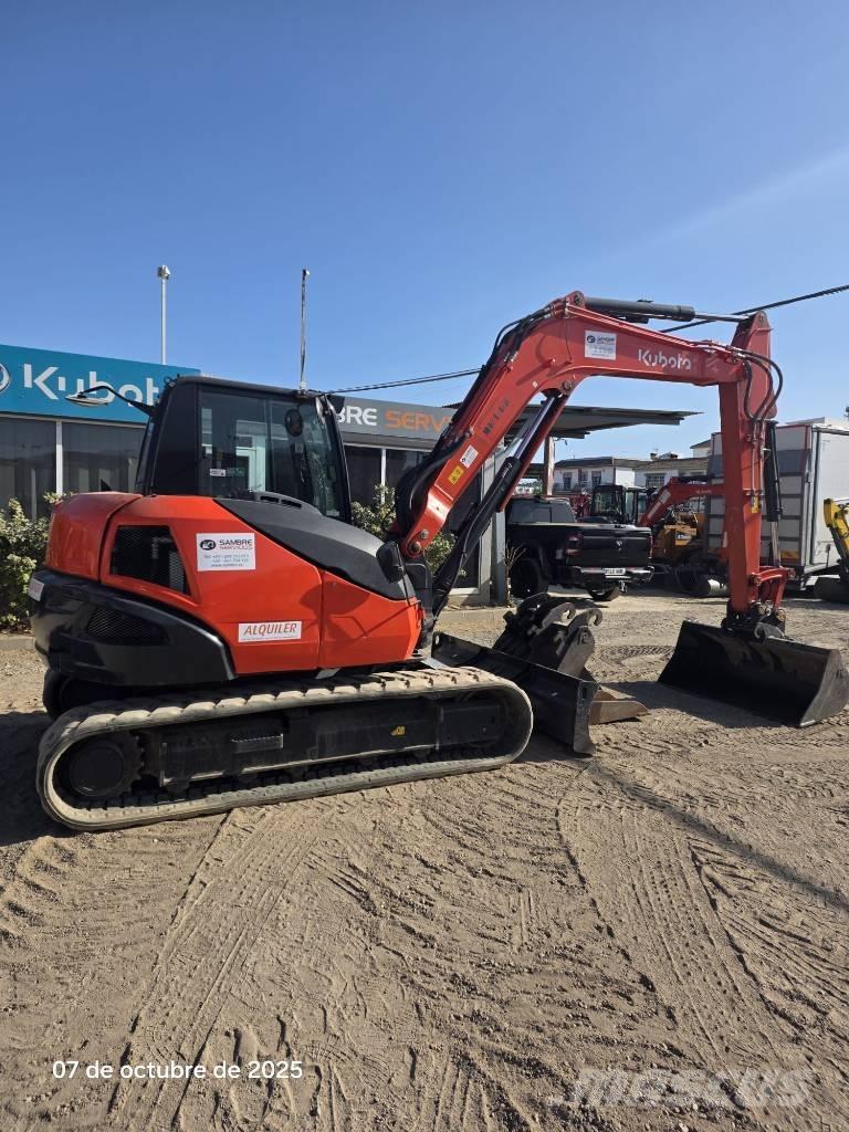 Kubota KX 080-4a2 Vidutinės galios ekskavatoriai 7-12 t