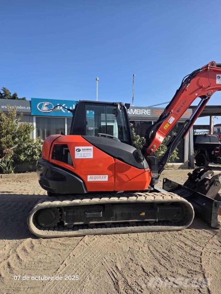 Kubota KX 080-4a2 Vidutinės galios ekskavatoriai 7-12 t
