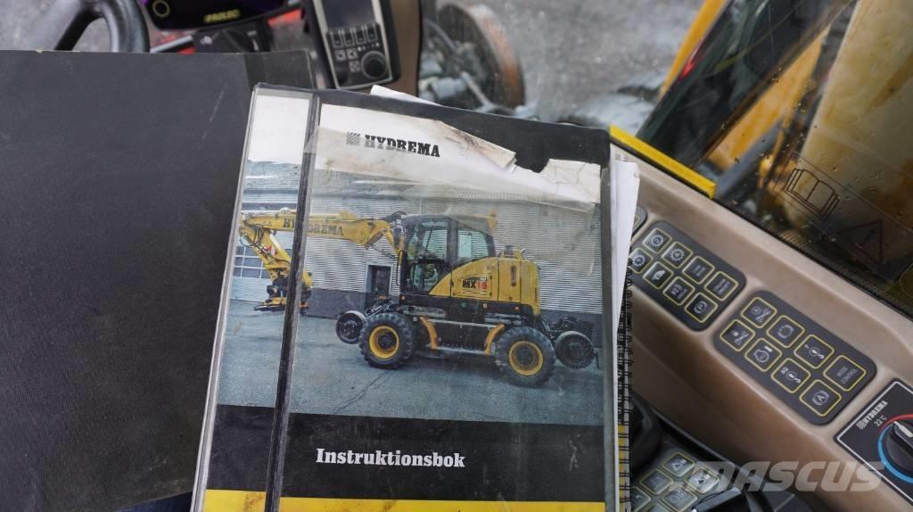 Hydrema MX 16 Rail Ratiniai ekskavatoriai