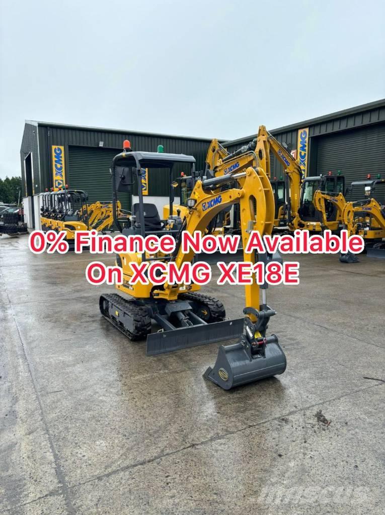 XCMG XE18E Mini ekskavatoriai < 7 t