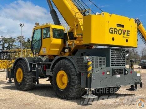 Grove RT 770 E Neapdoroto reljefo kranai