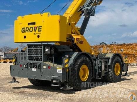 Grove RT 770 E Neapdoroto reljefo kranai