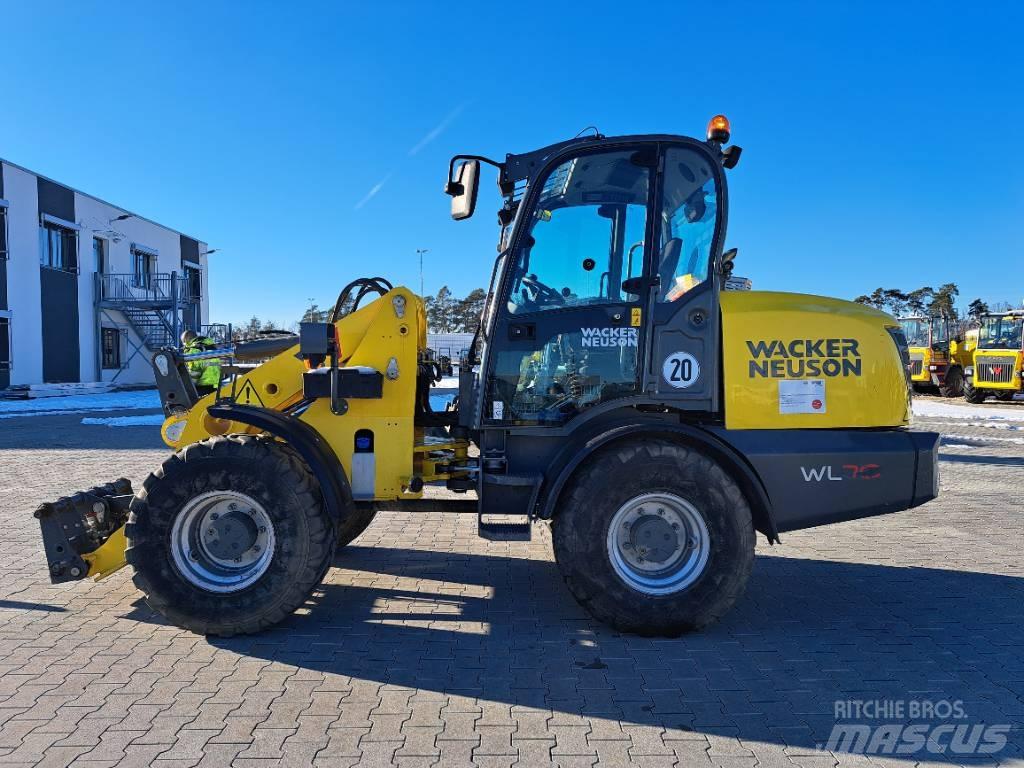 Wacker Neuson WL70 Naudoti ratiniai krautuvai