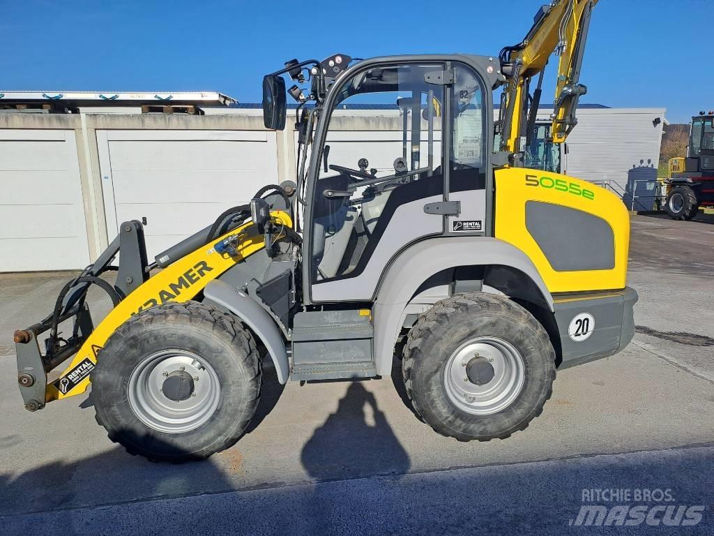 Kramer 5055e Naudoti ratiniai krautuvai
