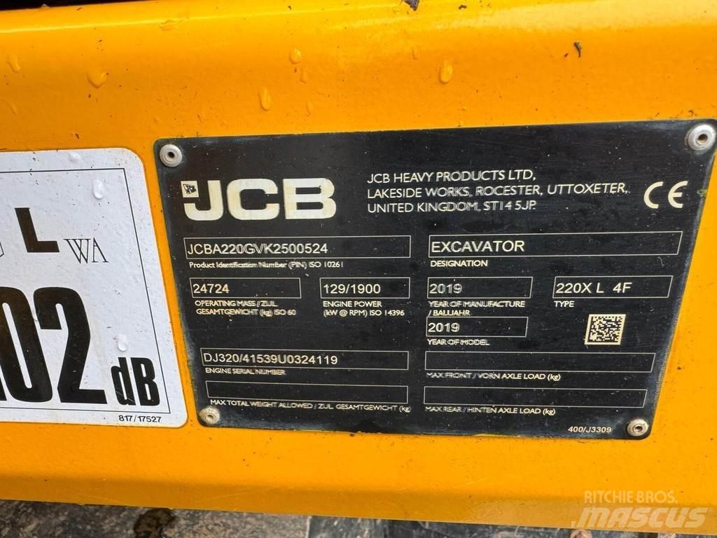 JCB JS220X LC Vikšriniai ekskavatoriai