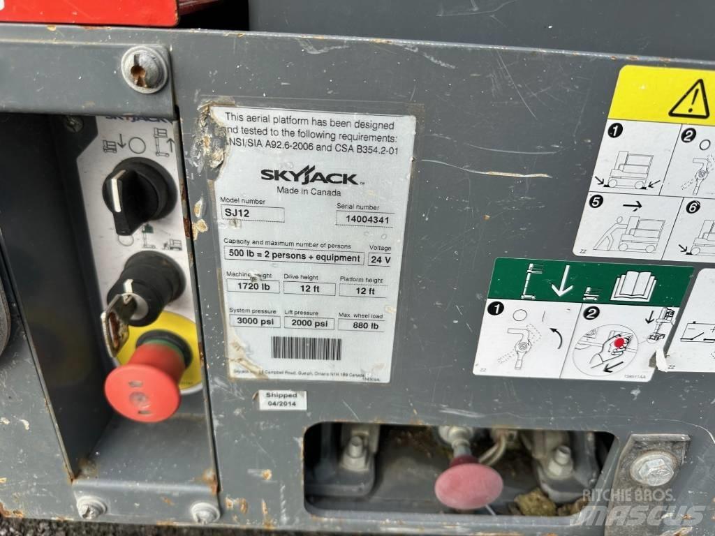 SkyJack SJ 12 Žirkliniai keltuvai