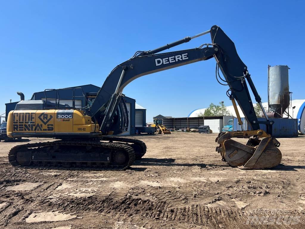 John Deere 300 Vikšriniai ekskavatoriai