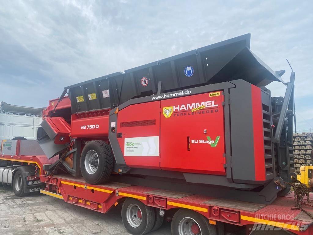 Hammel 750D Mobilūs smulkintuvai