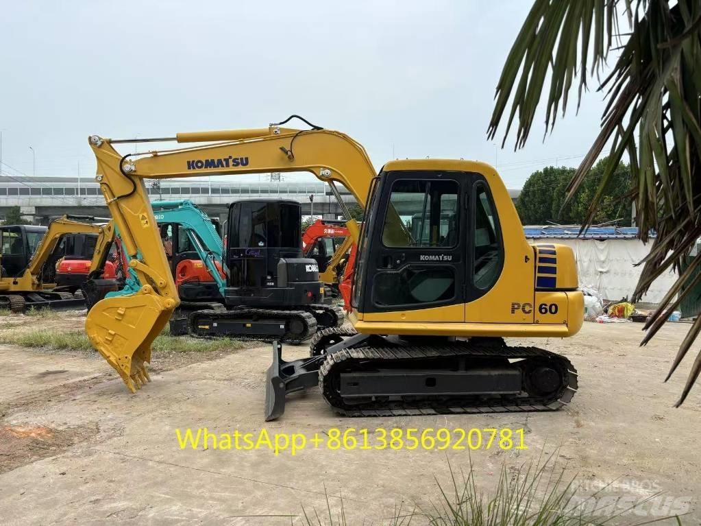 Komatsu PC 60 Mini ekskavatoriai < 7 t