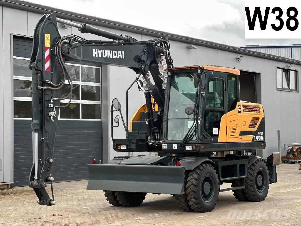 Hyundai HW 140 A Ratiniai ekskavatoriai