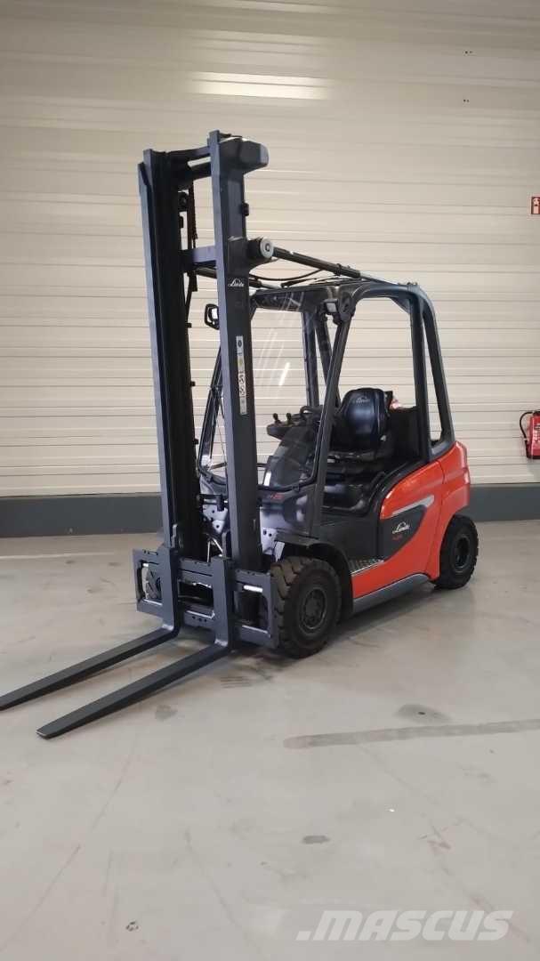 Linde H25T LPG (dujiniai) krautuvai