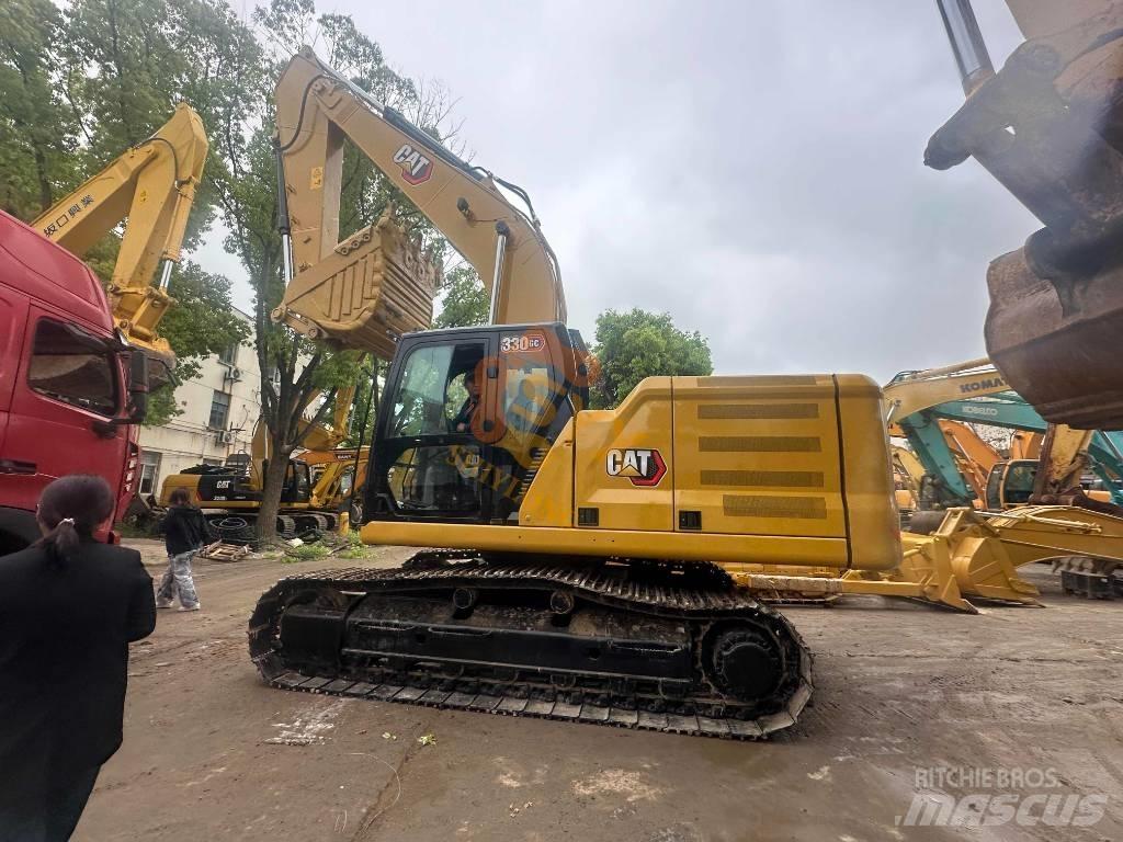 CAT 330 Vikšriniai ekskavatoriai