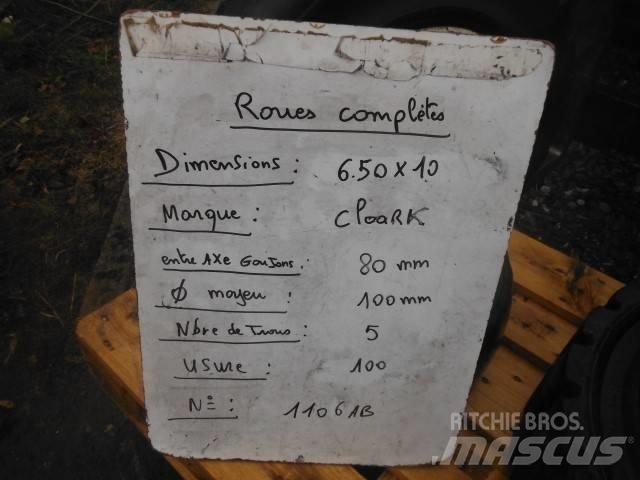 Clark 6.50R10 Padangos, ratai ir ratlankiai