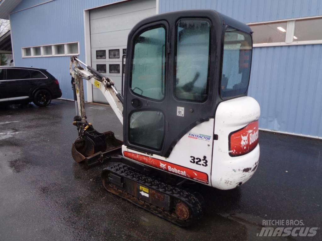 Bobcat 323 Mini ekskavatoriai < 7 t