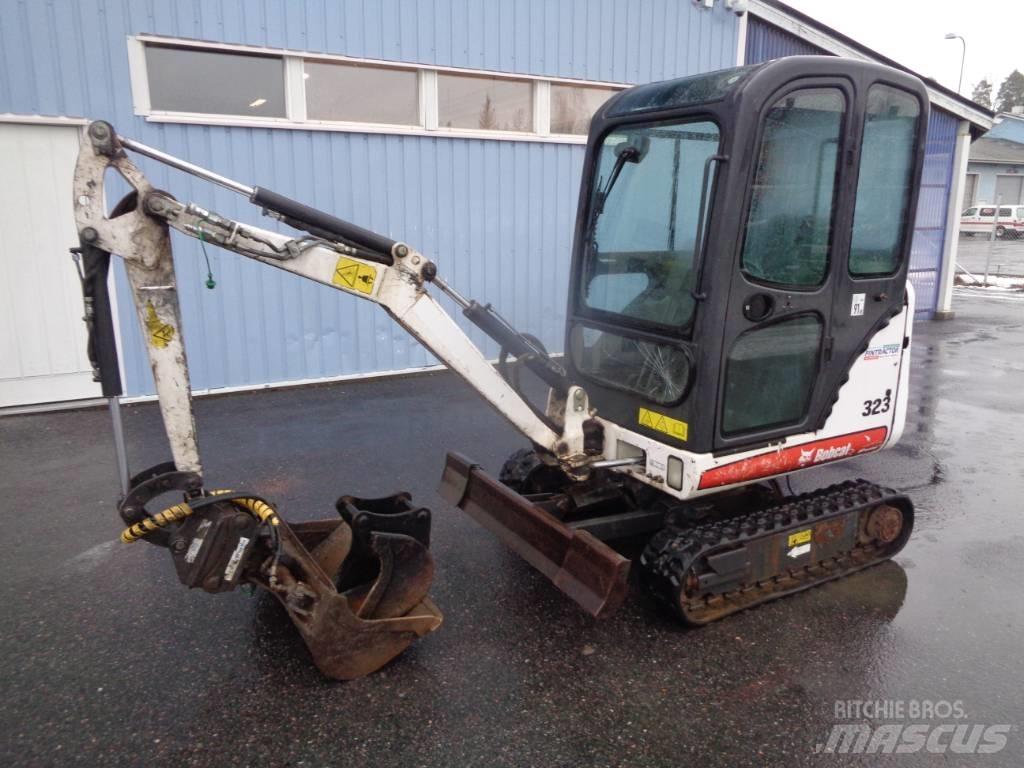 Bobcat 323 Mini ekskavatoriai < 7 t