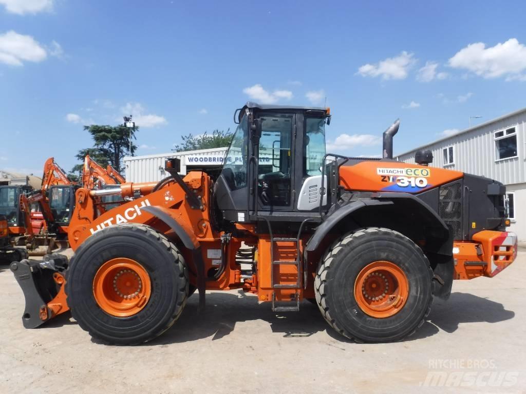 Hitachi ZW 310-6 Naudoti ratiniai krautuvai