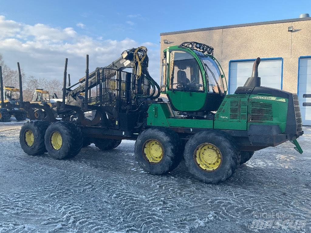 John Deere 1510G Naudoti miškovežiai (Forvarderiai)