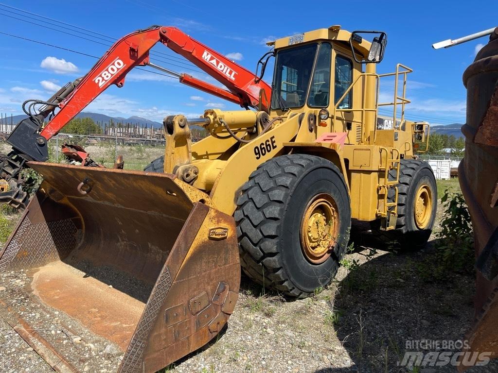 CAT 966 E Naudoti ratiniai krautuvai