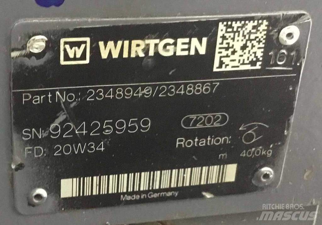 Wirtgen A4VG56 Hidraulikos įrenginiai