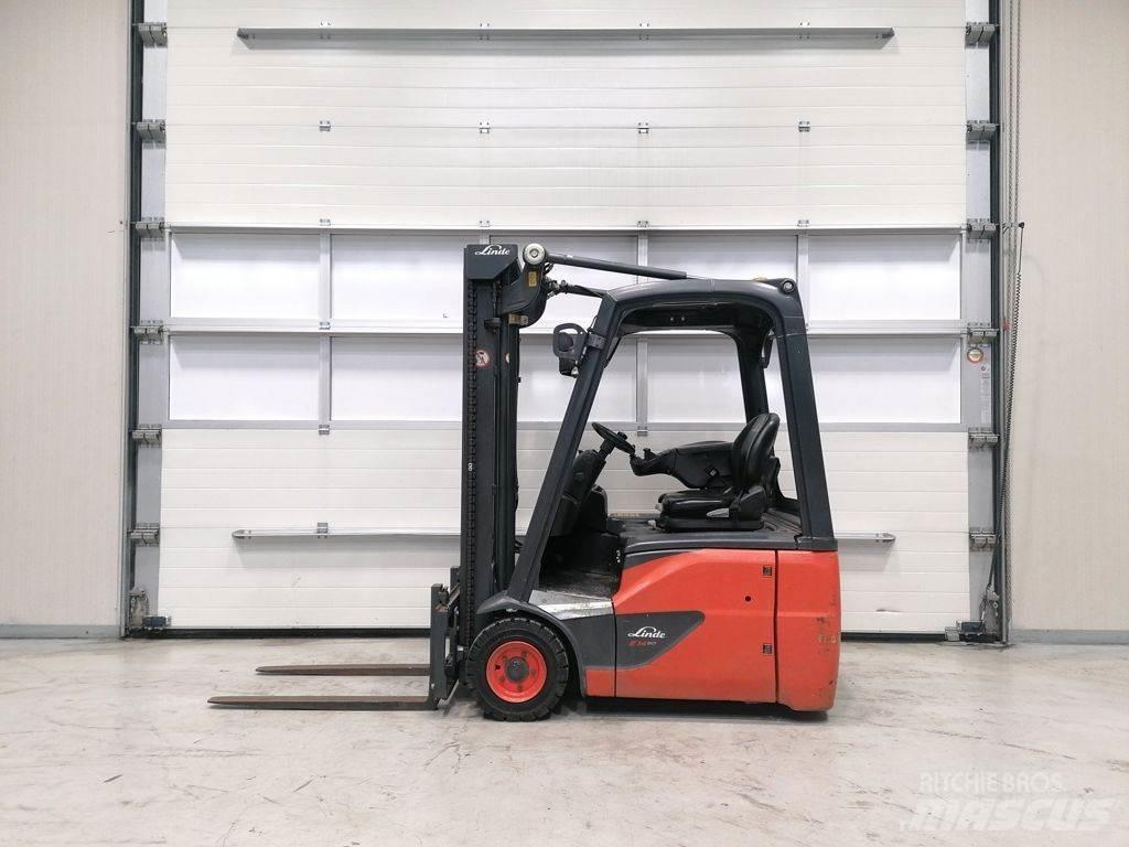 Linde E14-02 Elektriniai šakiniai krautuvai