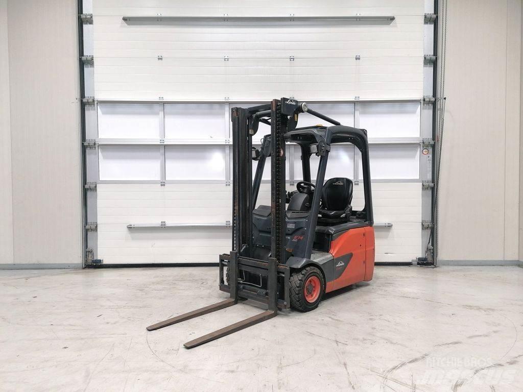 Linde E14-02 Elektriniai šakiniai krautuvai