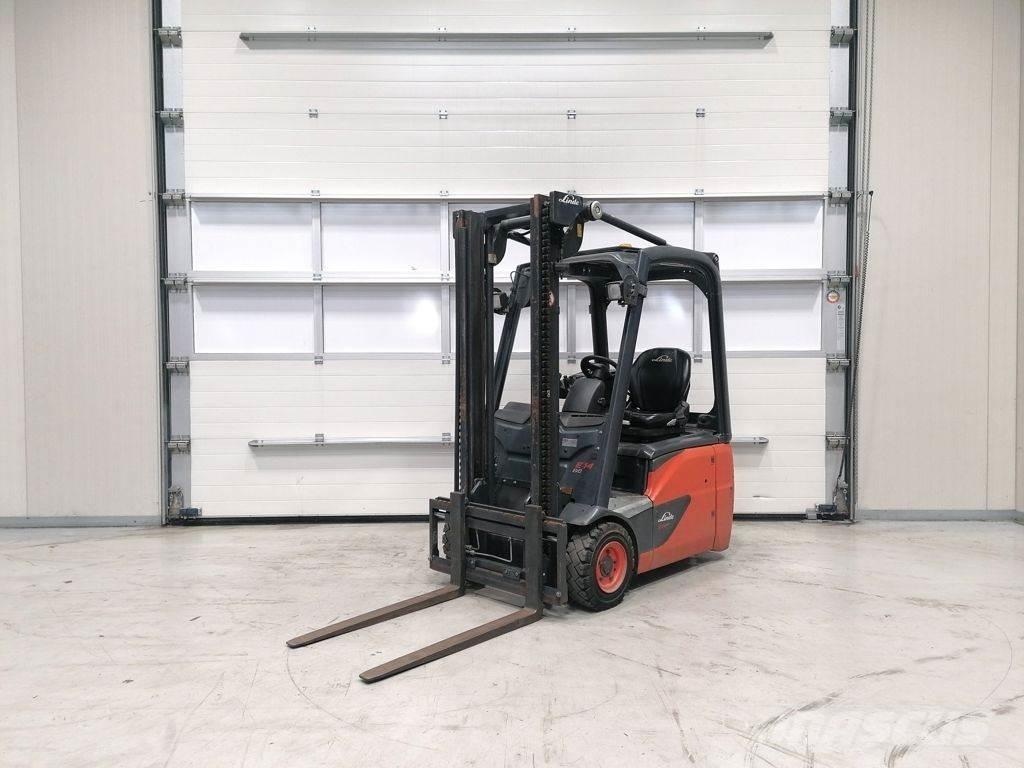 Linde E14-02 Elektriniai šakiniai krautuvai