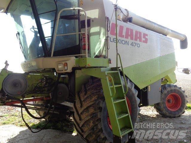 CLAAS lexion 470 Derliaus nuėmimo kombainai