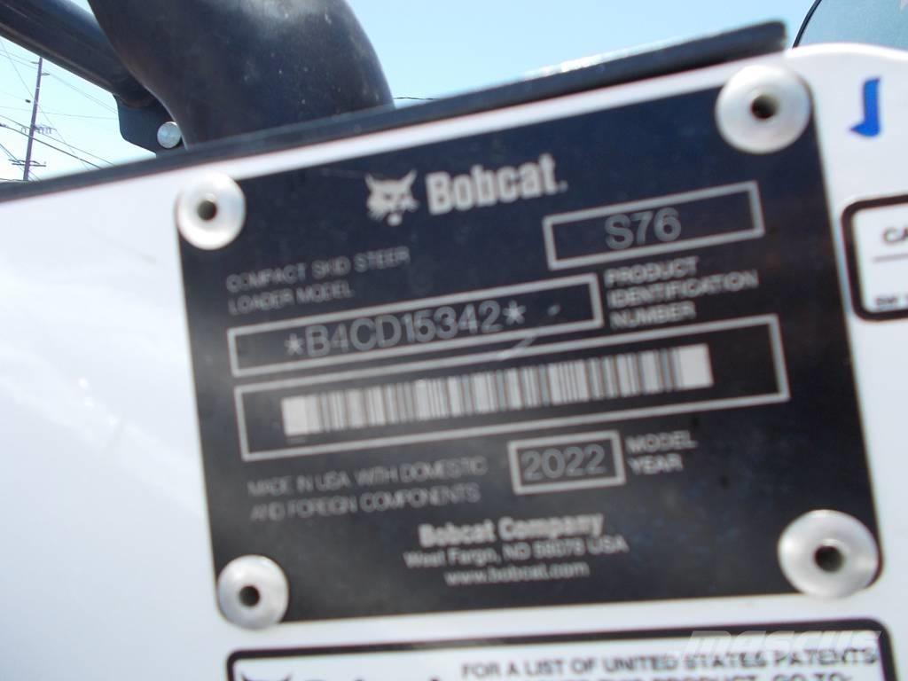 Bobcat S76 Krautuvai su šoniniu pasukimu