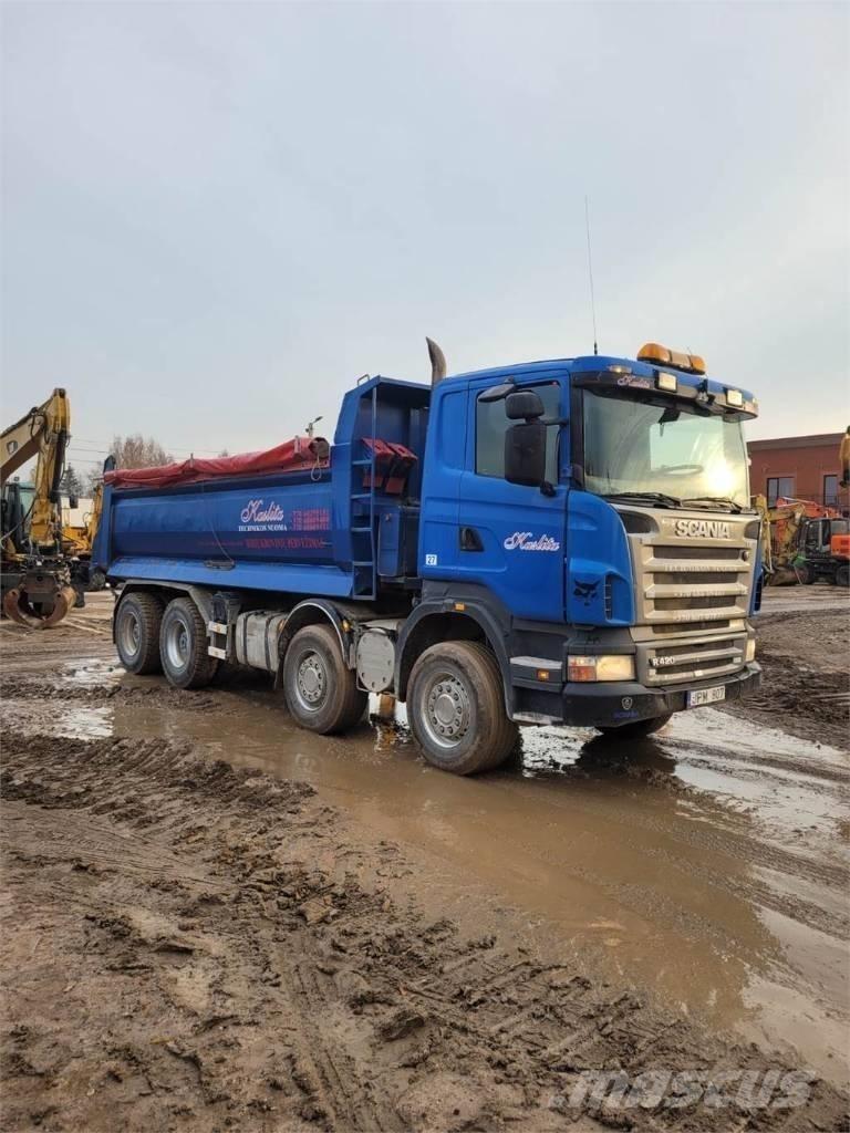 Scania R420 8x4 Savivarčiai