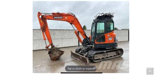 Doosan DX 85 R-3 Vidutinės galios ekskavatoriai 7-12 t