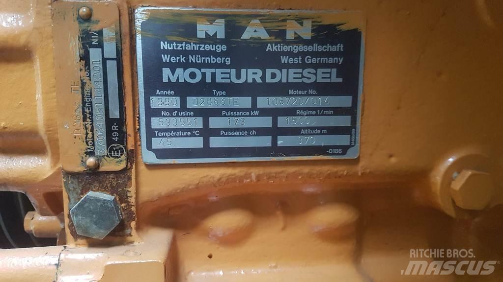 MAN D2866 TE USED Varikliai