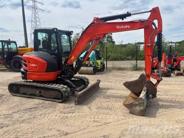 Kubota U 55-4 Mini ekskavatoriai < 7 t