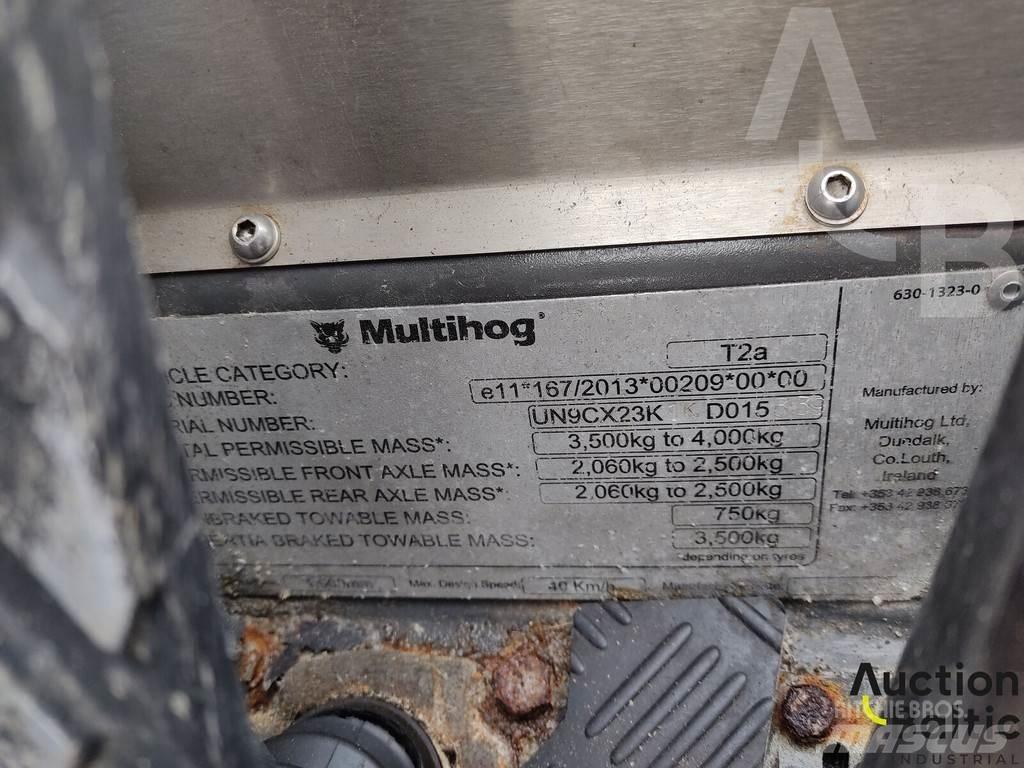 Multihog CX75 Šlavimo technika