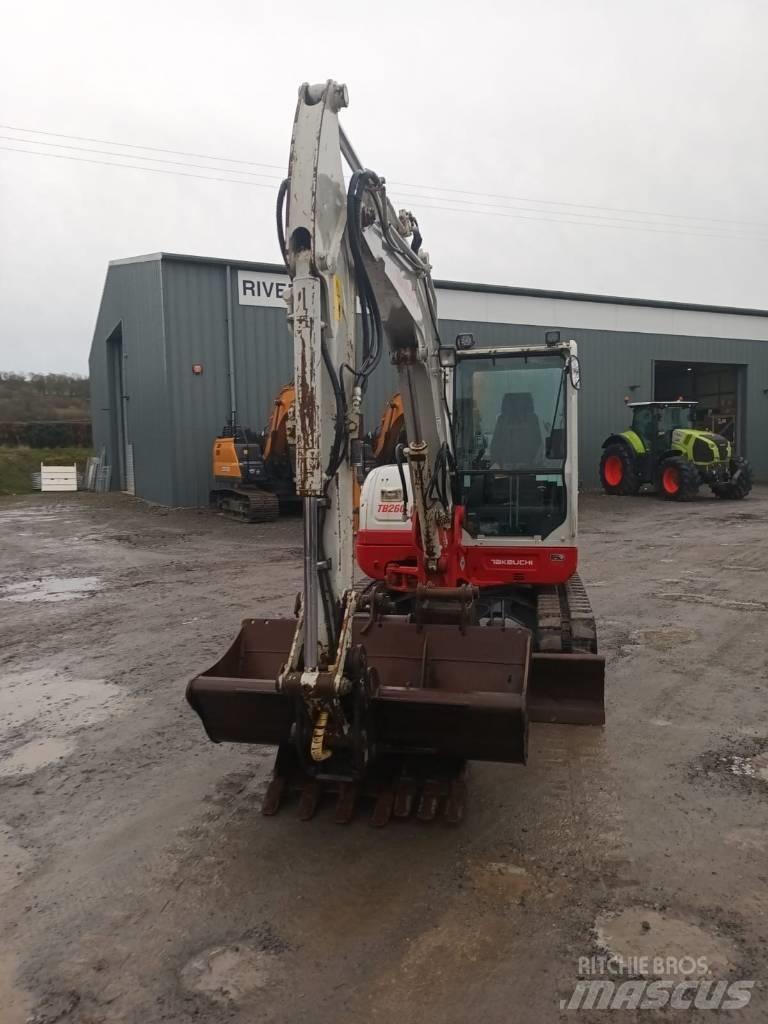 Takeuchi TB 260 Mini ekskavatoriai < 7 t