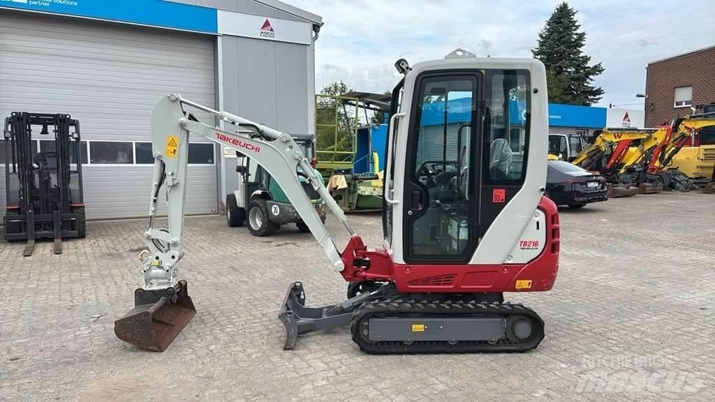 Takeuchi TB216 A Mini ekskavatoriai < 7 t
