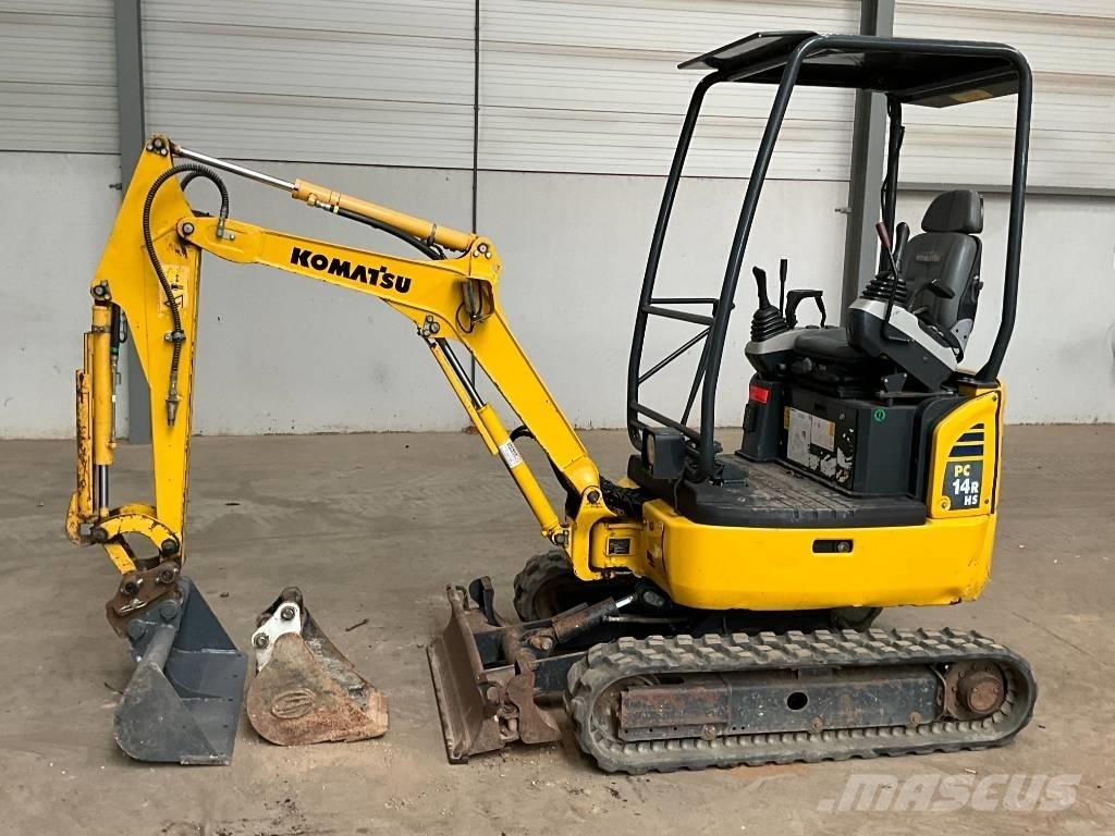 Komatsu PC 14 R-3HS Mini ekskavatoriai < 7 t