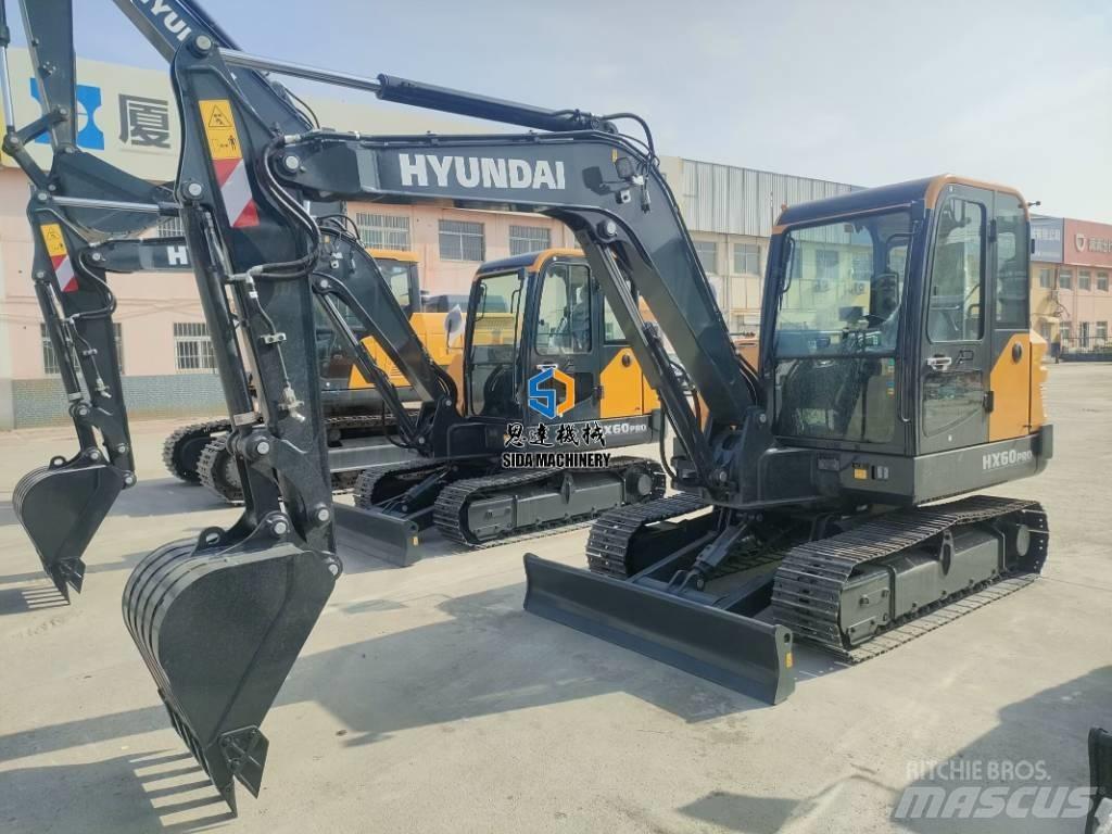 Hyundai HX60Pro Mini ekskavatoriai < 7 t