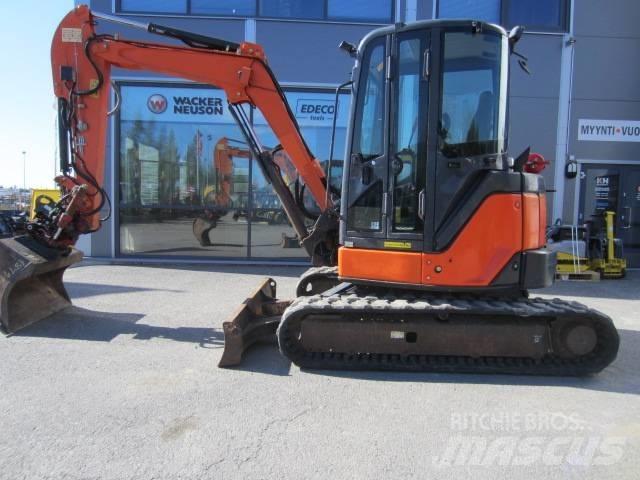 Hitachi ZX 48 U Vidutinės galios ekskavatoriai 7-12 t