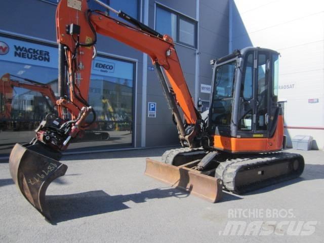 Hitachi ZX 48 U Vidutinės galios ekskavatoriai 7-12 t