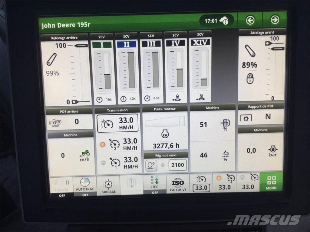 John Deere 6195R Traktoriai