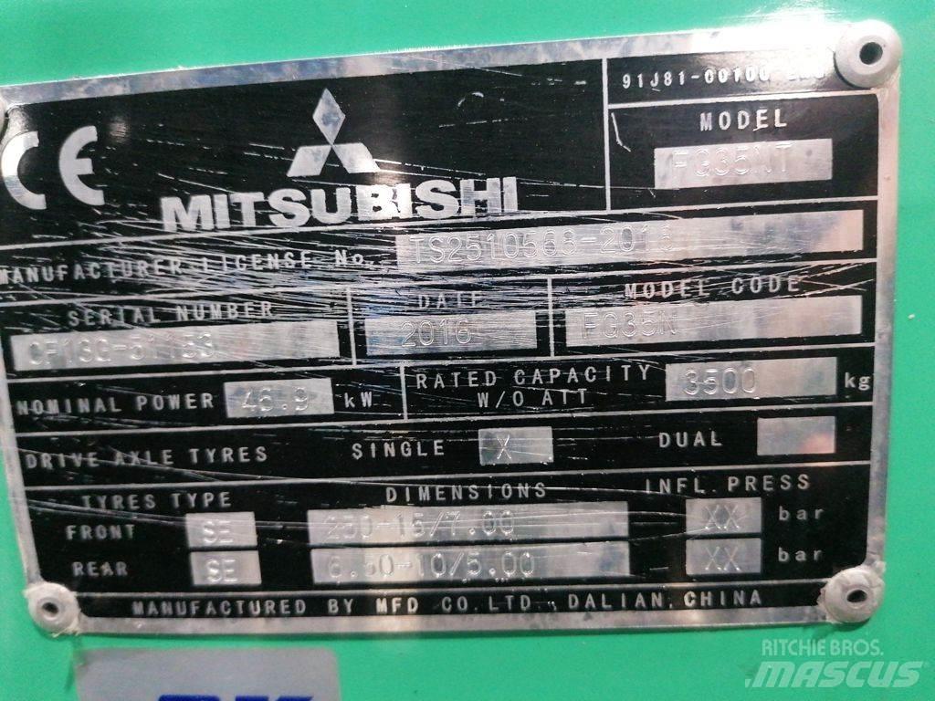 Mitsubishi FG35NT LPG (dujiniai) krautuvai