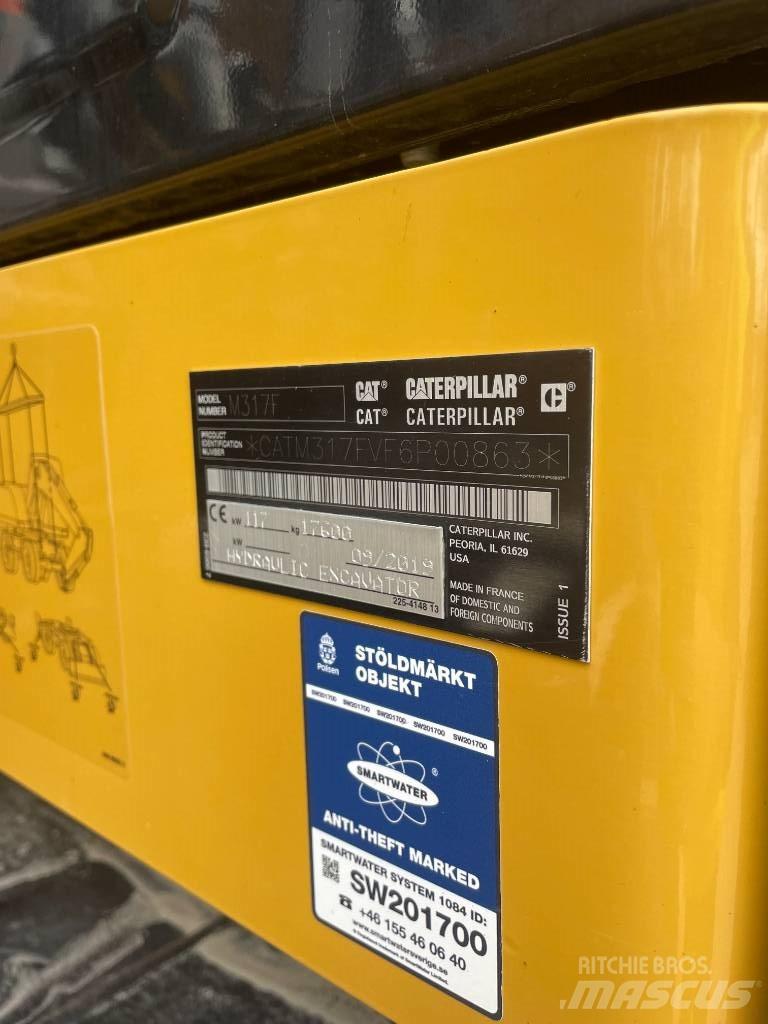 CAT M317F Ratiniai ekskavatoriai