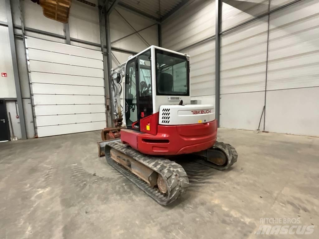 Takeuchi TB 280 FR Vidutinės galios ekskavatoriai 7-12 t