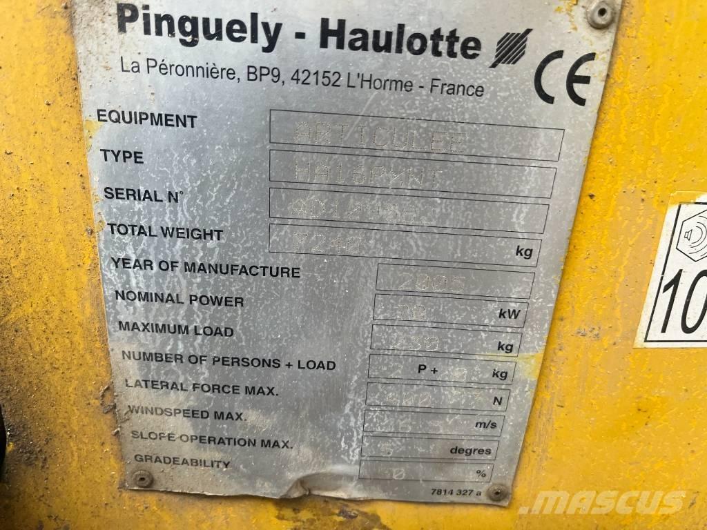 Haulotte HA 16 PX NT Alkūniniai keltuvai
