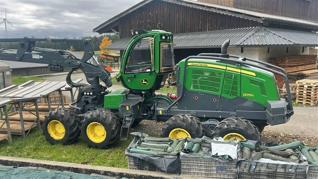 John Deere 1270 G Miško technika (Harvesteriai)