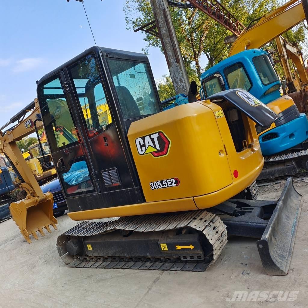 CAT 305.5 E2 Vikšriniai ekskavatoriai