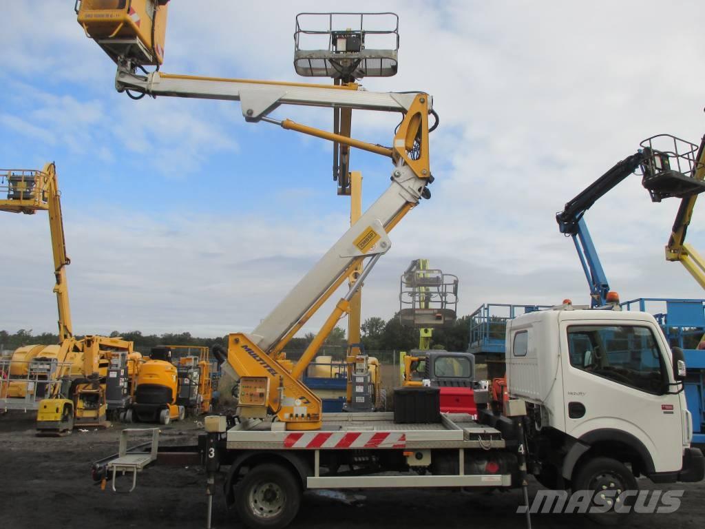 Multitel MX 170 Ant vilkikų montuojamos kėlimo platformos