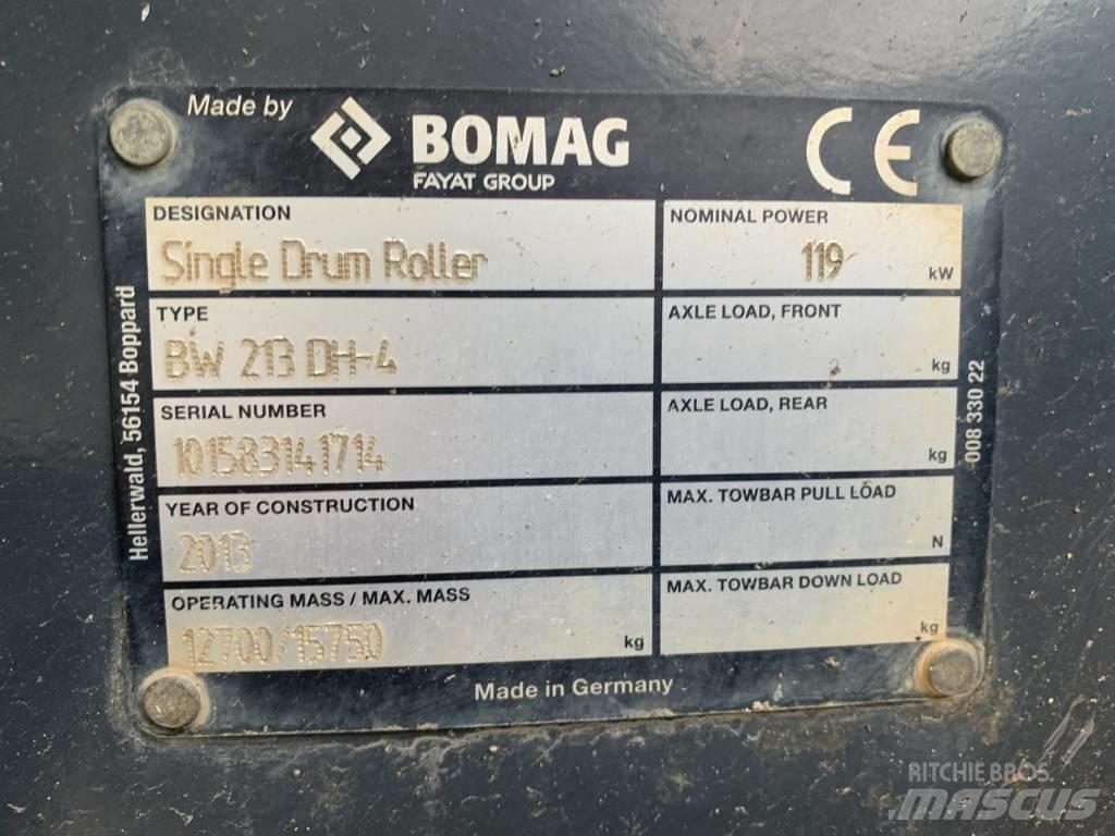 Bomag BW 213 D H-4 Vieno būgno volai