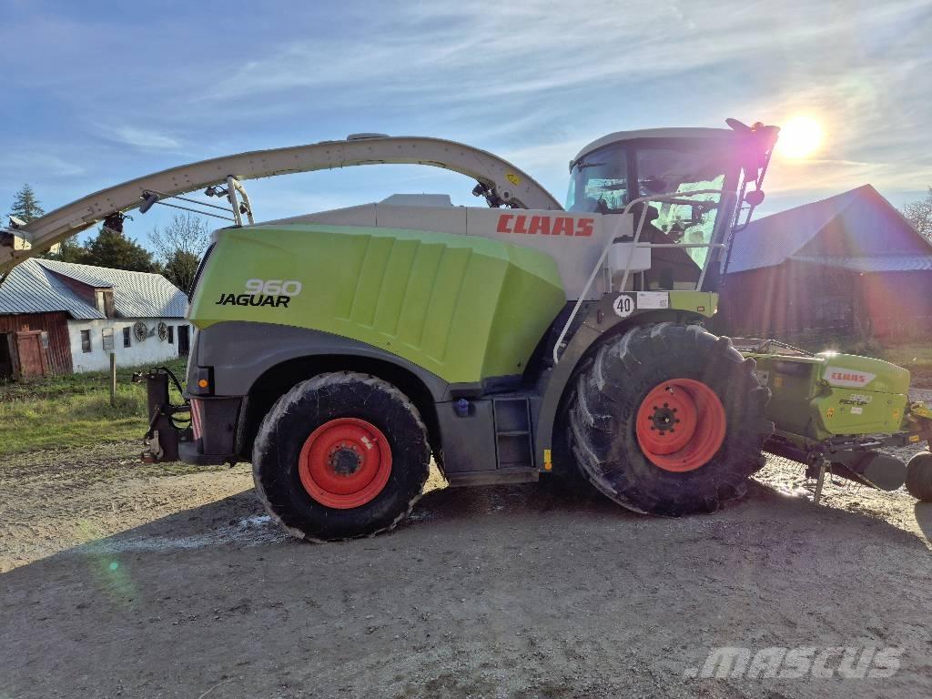 CLAAS Jaguar 960 4WD Pašarų ruošimo technika