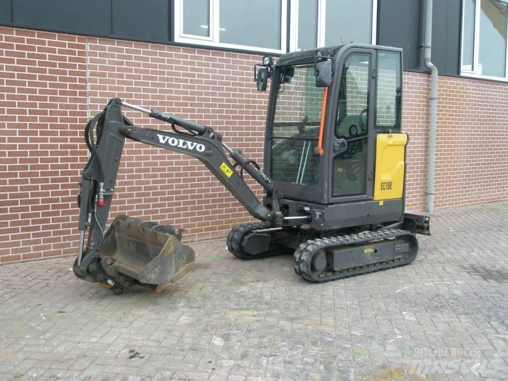 Volvo ECR18E Mini ekskavatoriai < 7 t